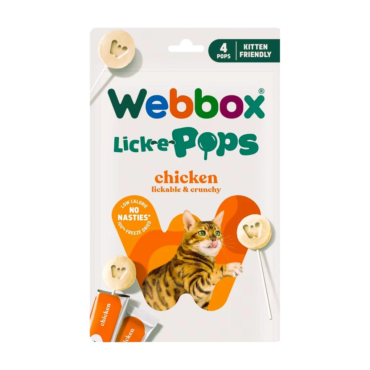 Webbox Cat 4 Lick- e -Pops Chicken 5,6 g