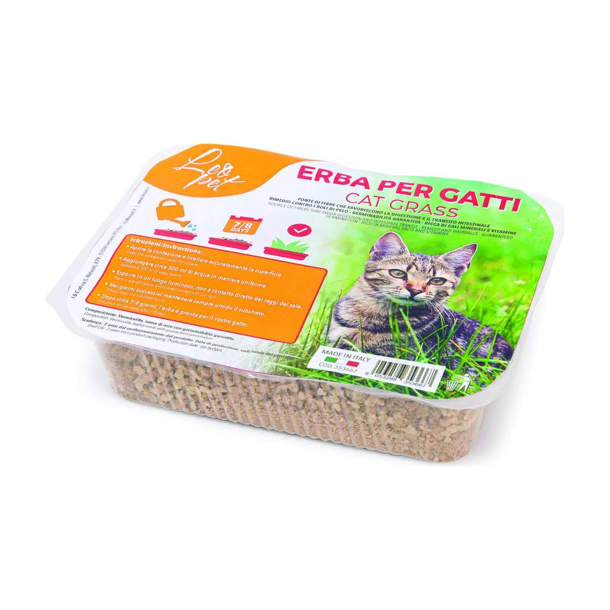 Leopet Herbe à chat à faire pousser 100 g