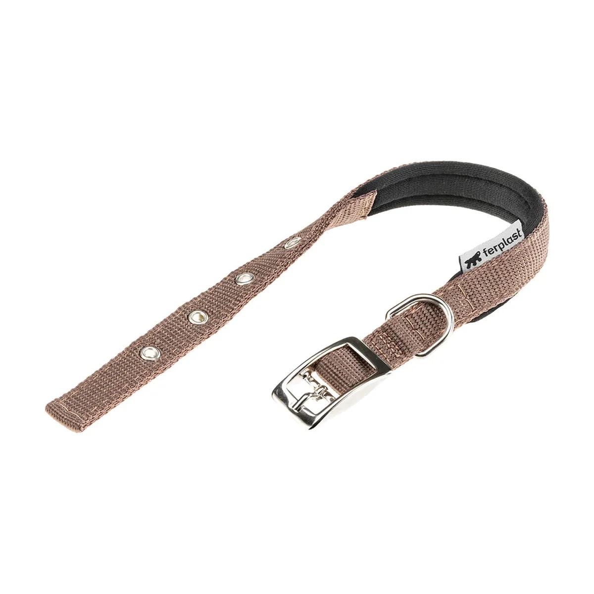 Ferplast Collier Daytona pour chien marron 15/35 (27-35 cm, largeur 15 mm)
