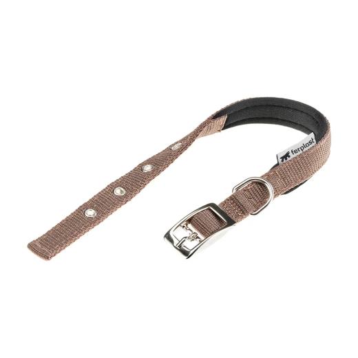 Ferplast Collier Daytona pour chien marron 15/35 (27-35 cm, largeur 15 mm)