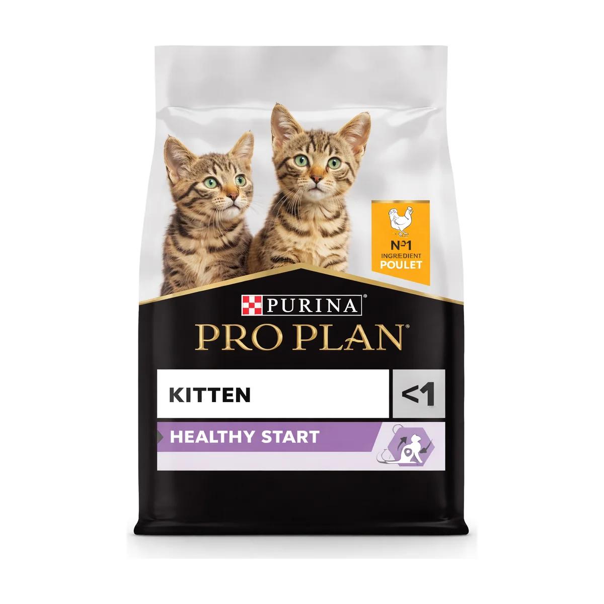 Pro Plan Kitten Healthy Start riche en poulet 3 kg