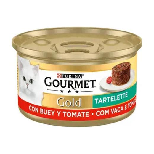 Purina Gourmet Gold Tartelette pour chat au bœuf et à la tomate 85 g, Purina Gourmet à Casablanca