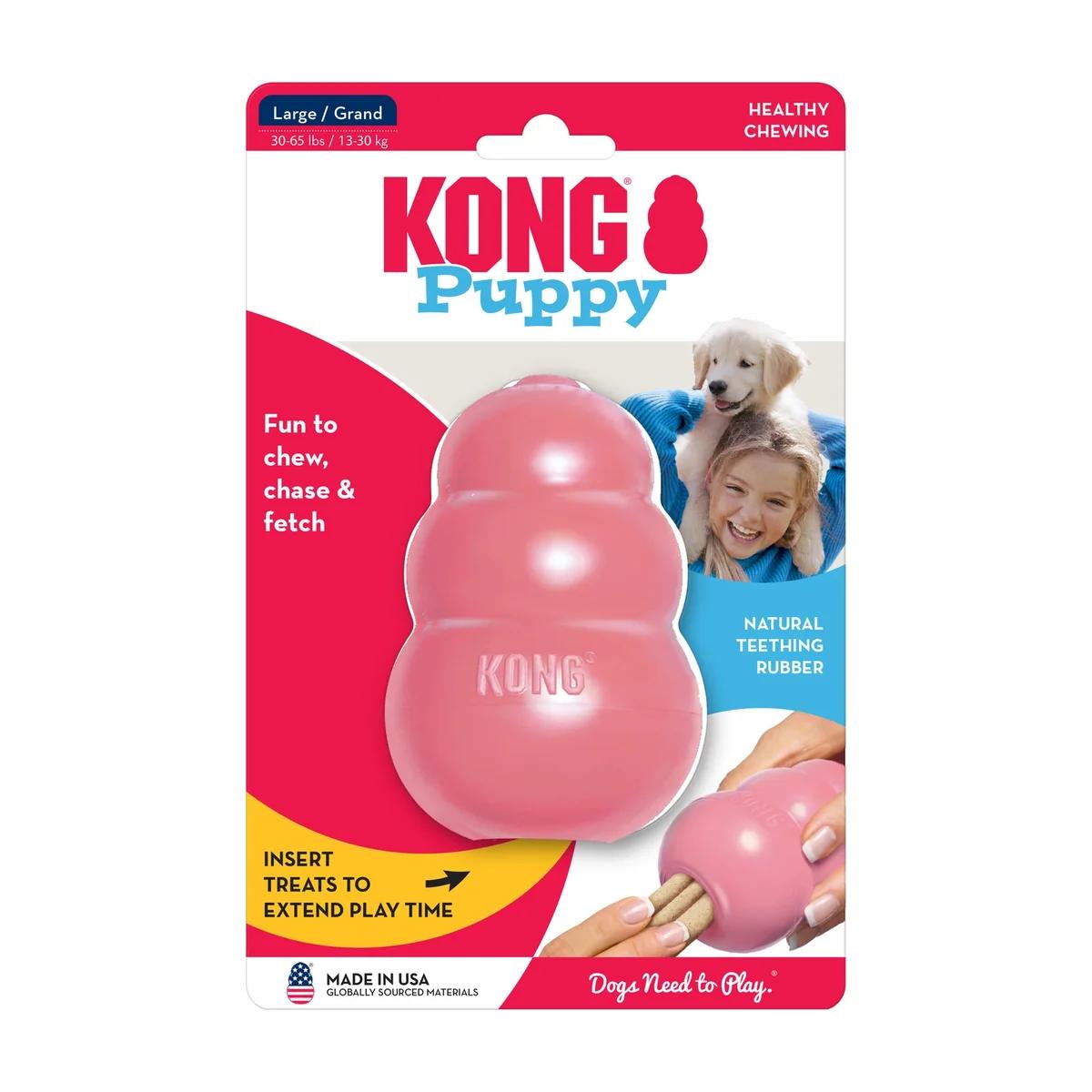 Kong Puppy Jouet pour chiot, taille L rose, Kong à Casablanca
