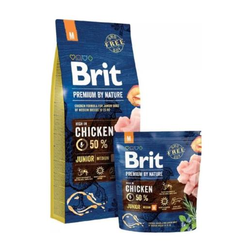 Brit Premium by Nature Junior Medium M 15 kg, Brit à Casablanca