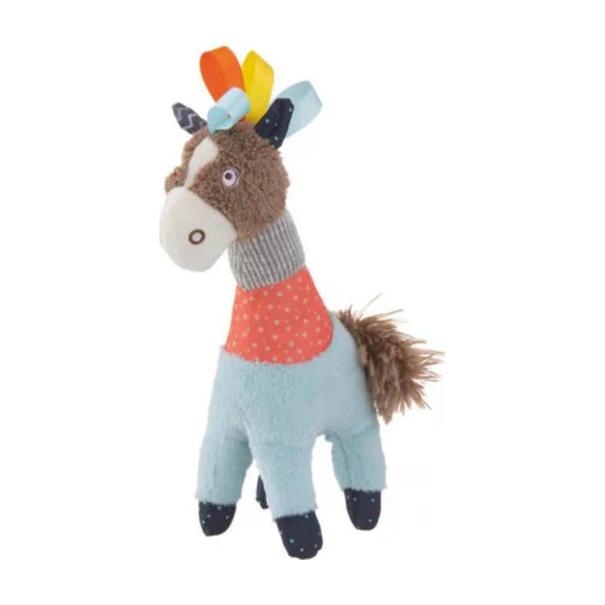 Leopet Peluche pour chien en tissu, poney 28x12 cm