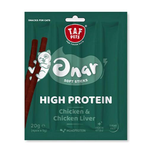 Onar Soft Sticks poulet et foie de poulet, bâtonnets moelleux pour chat 20 g, Onar à Casablanca