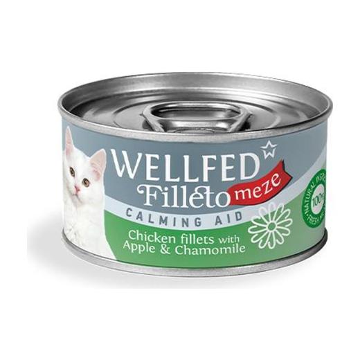 Wellfed Calming Aid pâtée pour chat au poulet, à la pomme et à la camomille 70 g, Wellfed à Casablanca