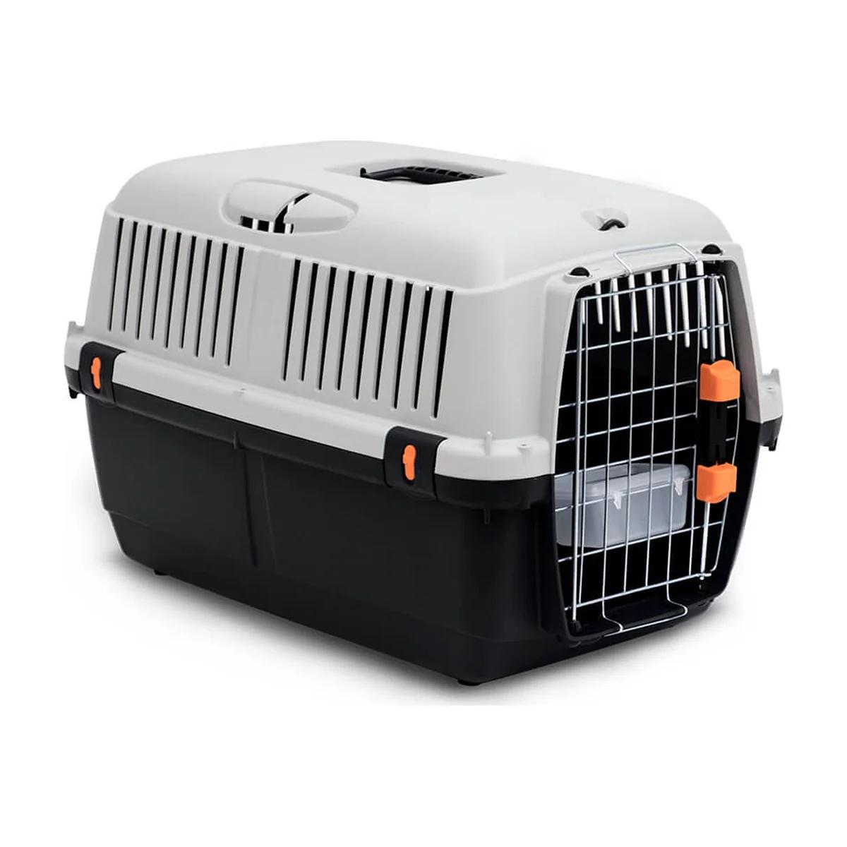 Bergamo Cage de transport IATA Bracco Travel 1 (48x32x31 cm) pour chien et chat