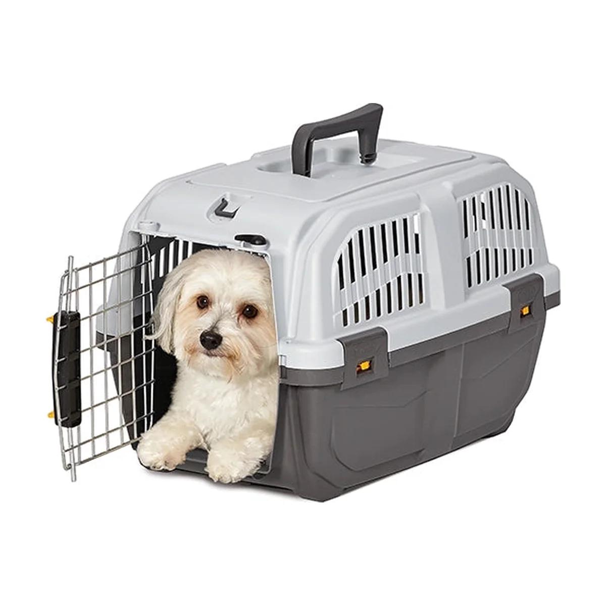 Skudo Cage de transport IATA pour chiot et chat taille 1 (48 x 31,5 x 31 cm)