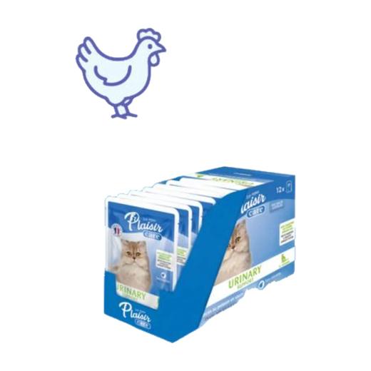 Plaisir Urinary Support Émincés au Poisson en Sauce pour Chat Adulte & Stérilisé 85 g, Les Repas Plaisir à Casablanca