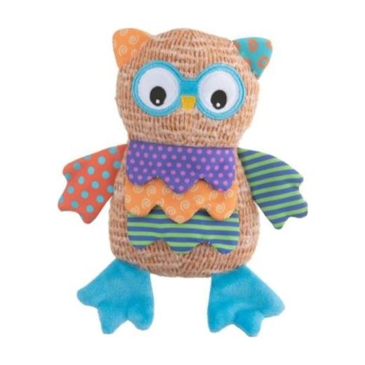 Leopet Jouet pour chien hibou multicolore en peluche et tissu, Leo à Casablanca