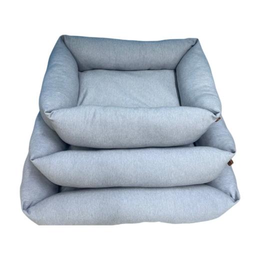 Coussin pour Chien et Chat Haute Qualité Premium doux motif triangle T1 (60/40 cm)