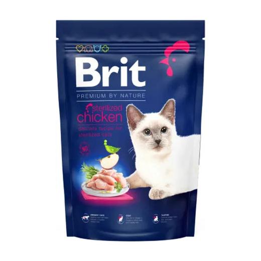 Brit Premium by Nature Cat croquettes au poulet pour chat adulte stérilisé 1,5 kg, Brit à Casablanca