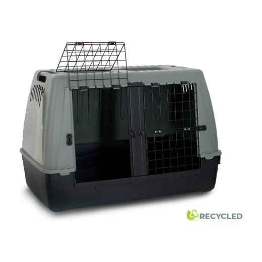 Bergamo Cage de transport IATA Bracco Travel à double entrée pour chien