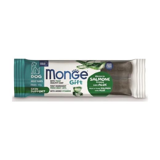 Monge Gift Skin Support Dog Rich in Fresh Salmon with Aloe Meat Bars, Monge à Casablanca
