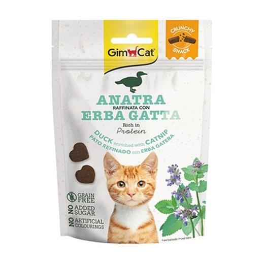 GimCat Crunchy Snacks canard et herbe à chat friandises pour chat 50 g, Gimcat à Casablanca