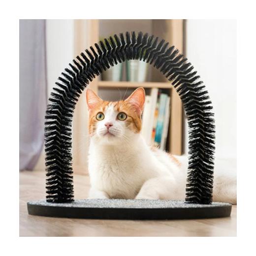 Grattoir pour chats et arc masseur