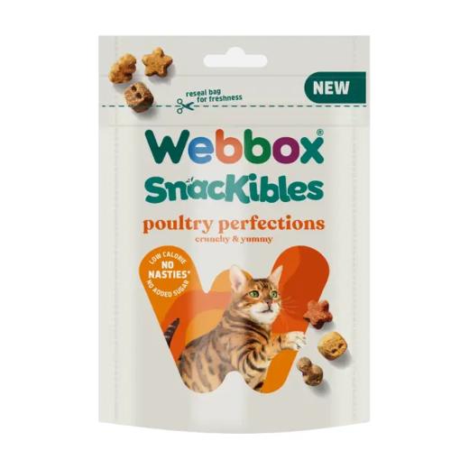 Webbox Snackibles Poultry Perfections, friandises à la volaille pour chat 85 g, Webbox à Casablanca