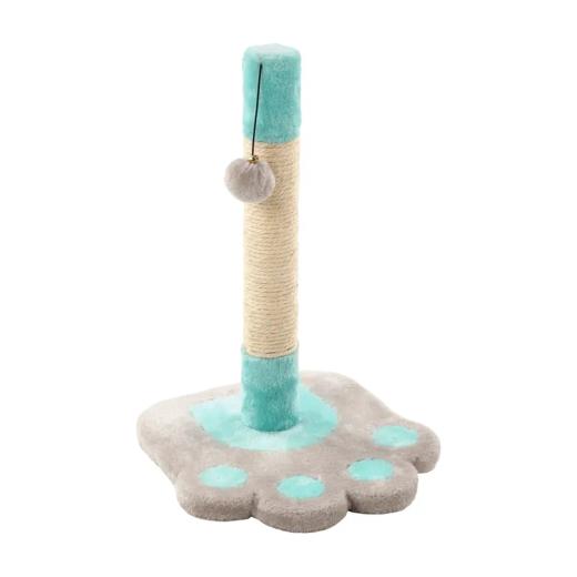 Arbre à chat Cya 2 turquoise et gris 28 x 28 x 42 cm