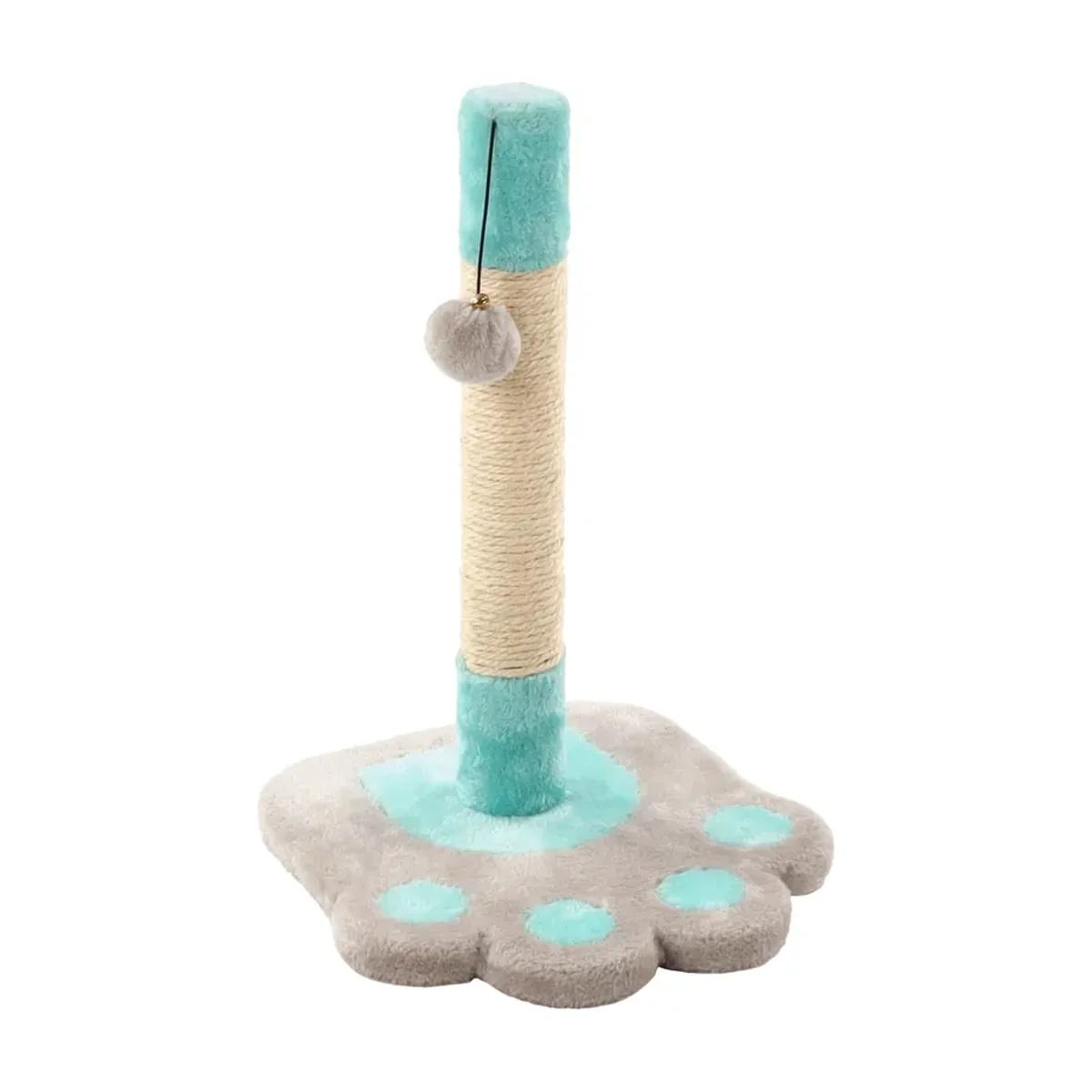 Arbre à chat Cya 2 turquoise et gris 28 x 28 x 42 cm