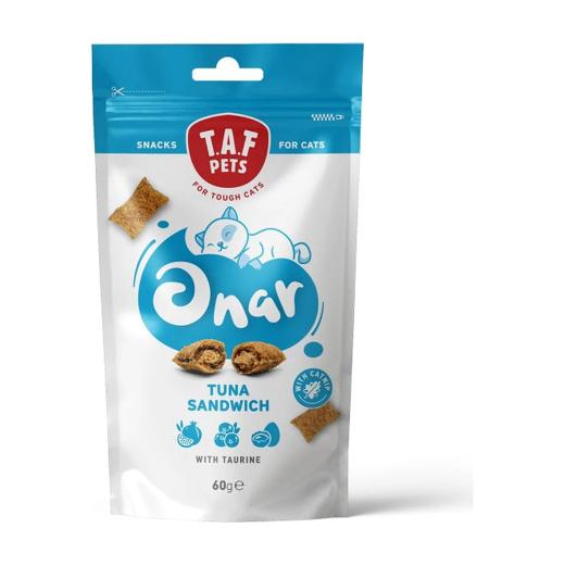 Onar Cat Snacks au thon, friandises croustillantes fourrées pour chat 60 g, Onar à Casablanca
