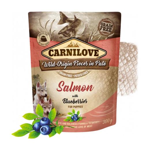 Carnilove pâté Saumon aux Myrtilles pour chiots 300 g, Carnilove à Casablanca