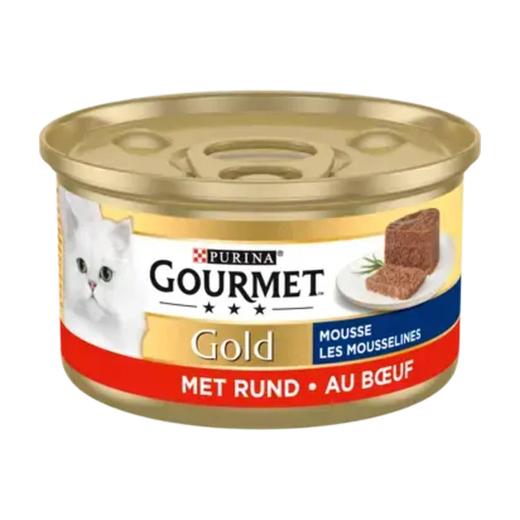 Purina Gourmet Gold Les Mousselines au bœuf pâtée pour chat 85 g, Purina Gourmet à Casablanca