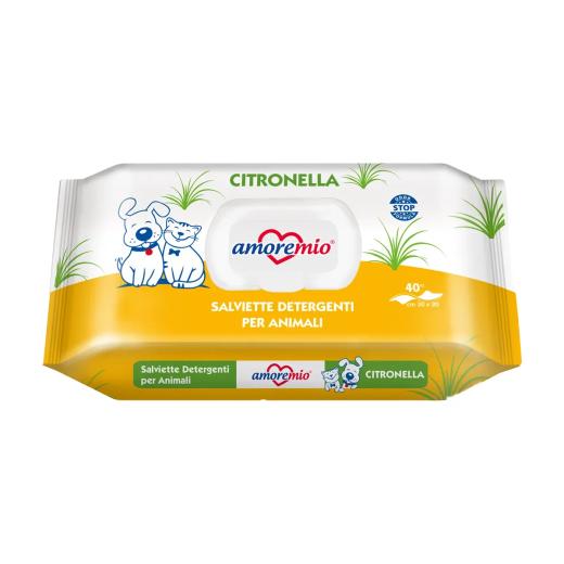 Amore Mio Lingettes à la citronnelle pour chien et chat x 40, Amore Mio à Casablanca