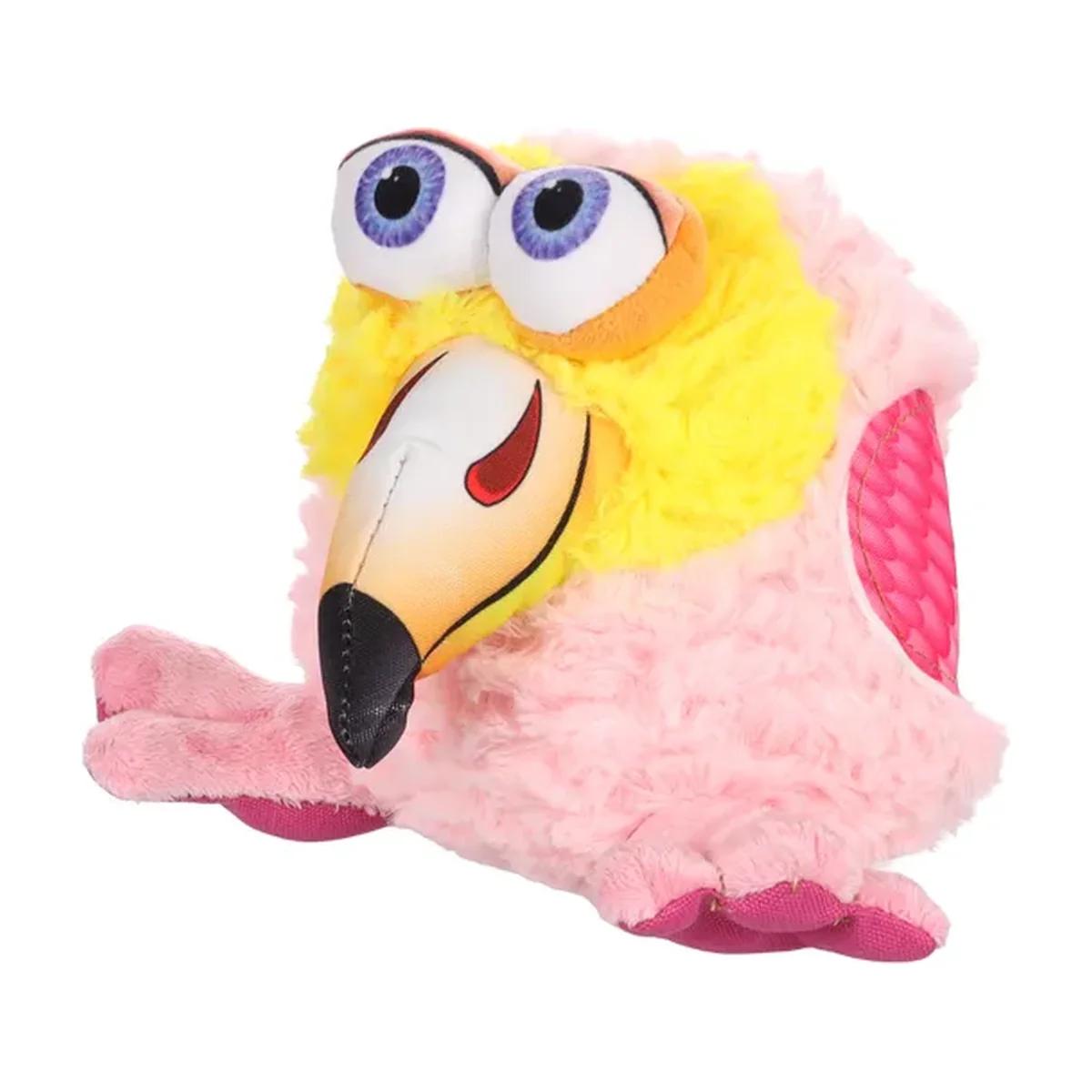 Flamingo Snapz Jouet flamant rose en peluche pour chien