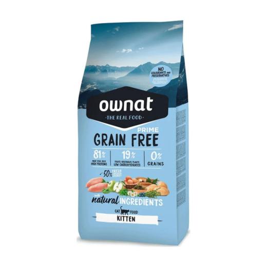 Ownat Croquettes Chat Grain Free Prime Kitten 3 kg, Ownat à Casablanca