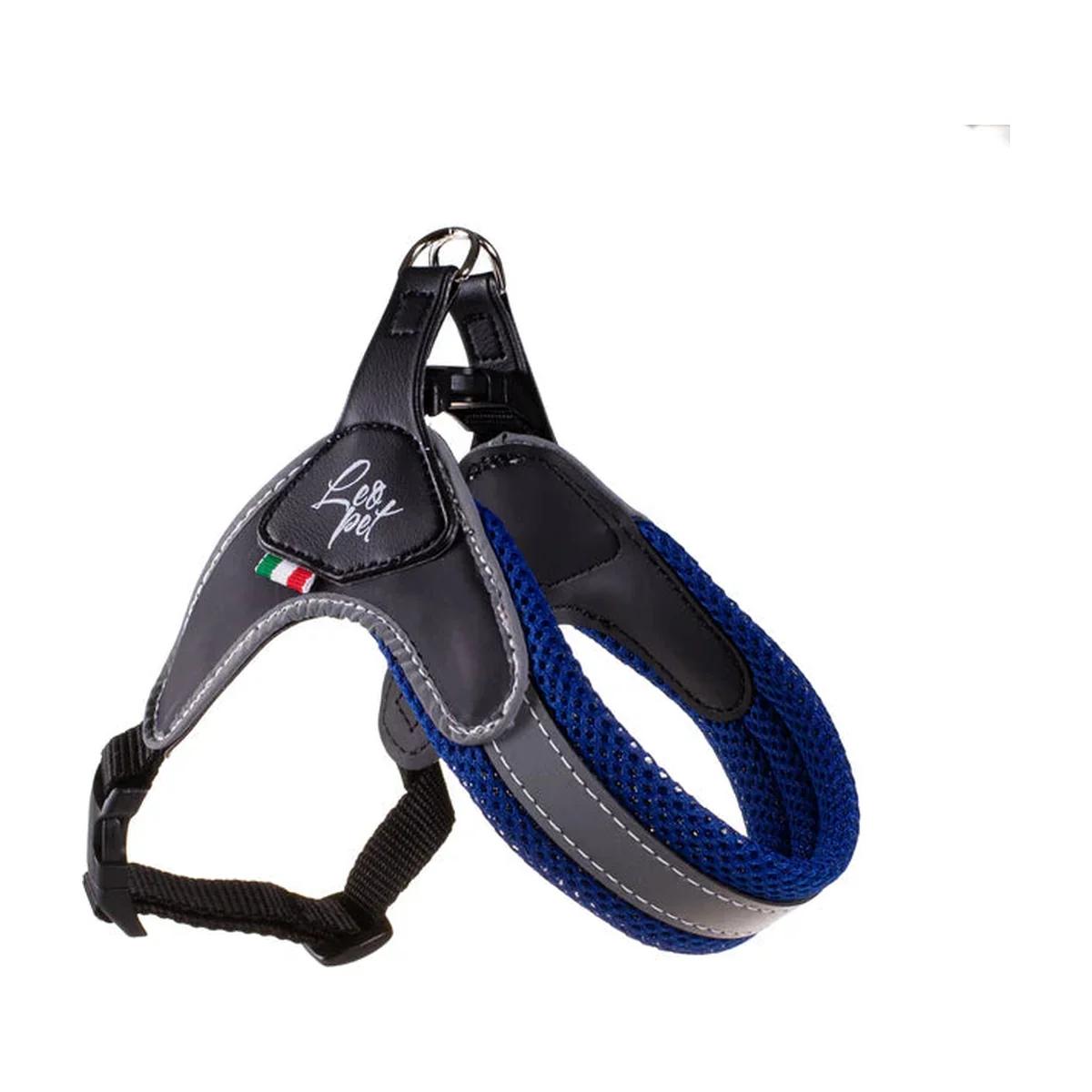 Leopet Harnais réglable pour chien en PVC bleu T-2 (30-40 cm), Leo à Casablanca