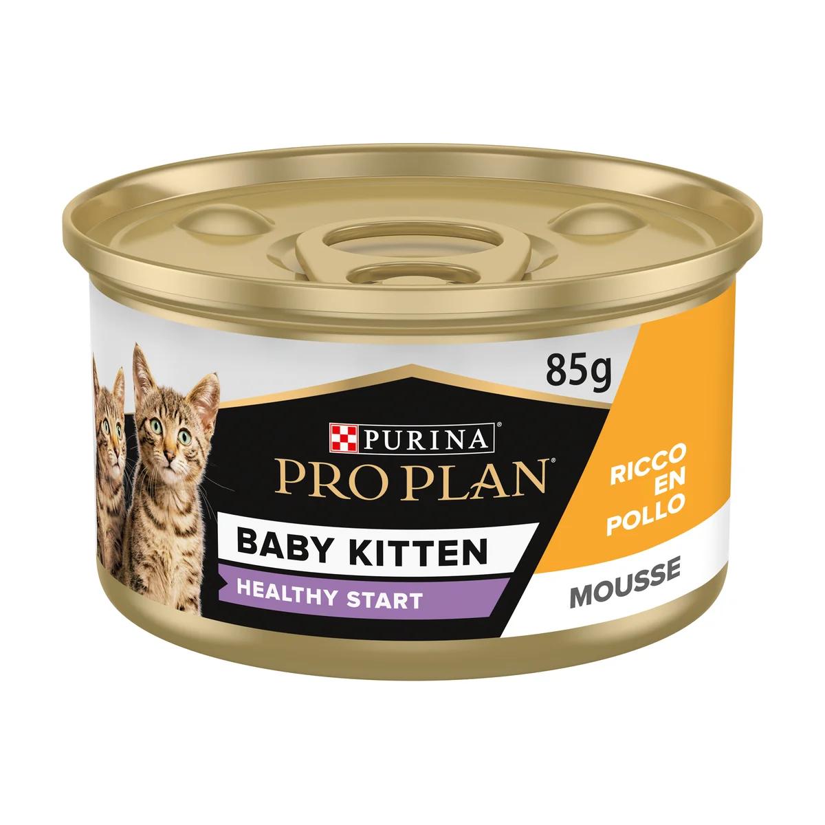 Purina Pro Plan Baby Kitten Healthy Start Mousse riche en poulet pour chaton 85 g