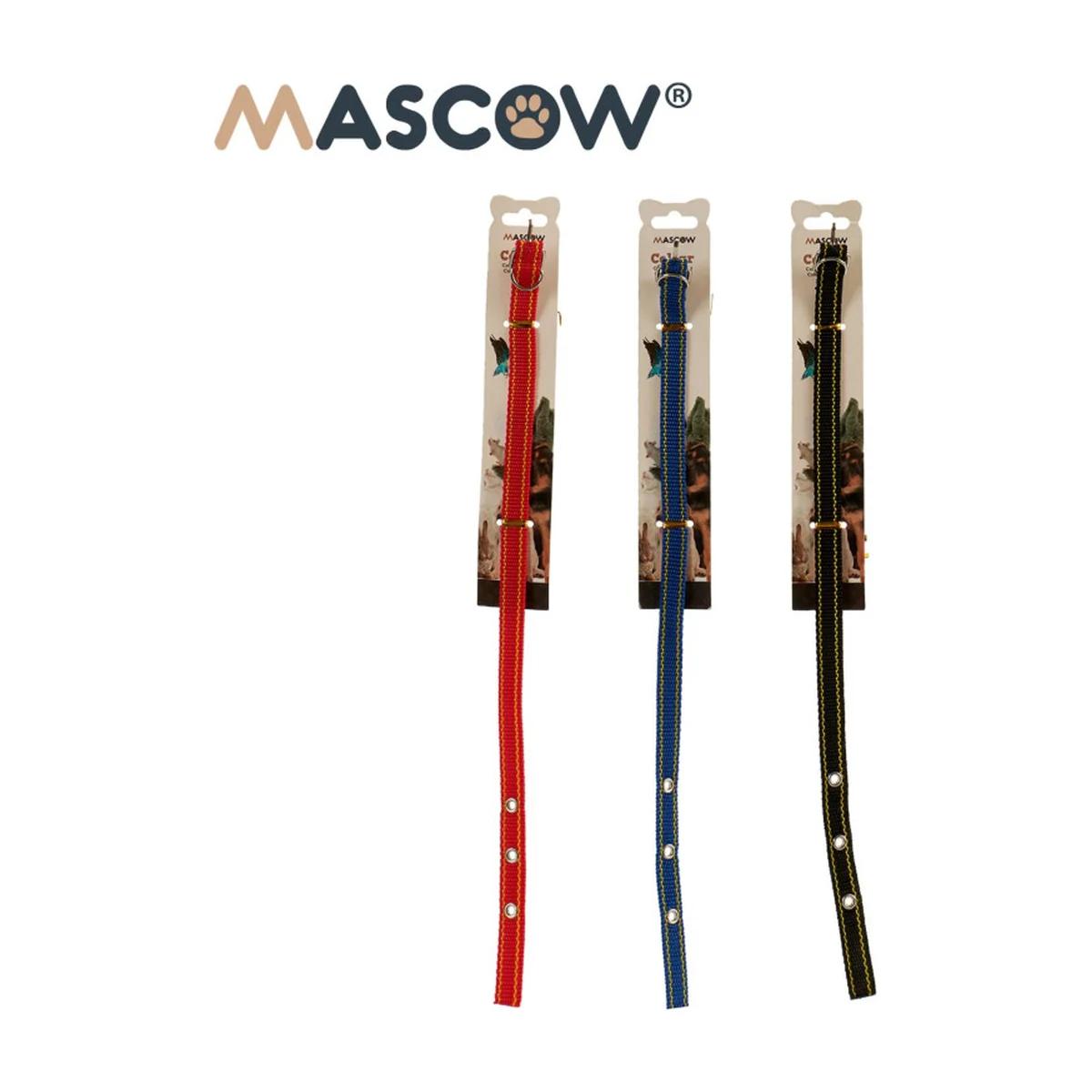 Mascow Collier Réglable Naylon Rivets Couleur Aléatoire – 0,3x42x2 cm – Mixte – Adulte, Mascow à Casablanca