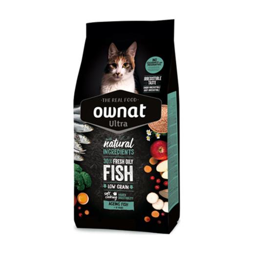 Ownat Ultra Croquettes pour chat senior Ageing au poisson 3 kg, Ownat à Casablanca