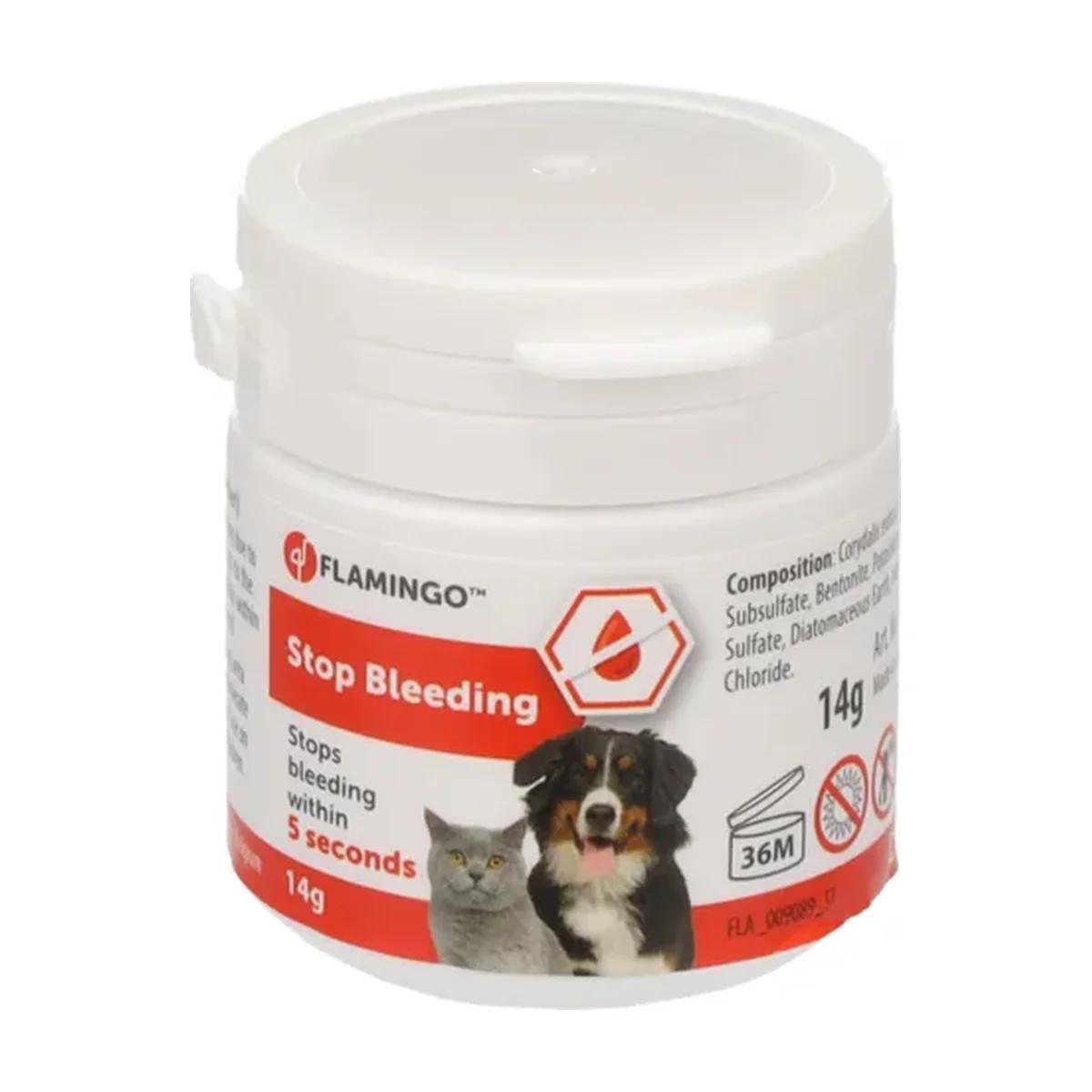 Flamingo Dalko Poudre hémostatique pour chien et chat 14 g