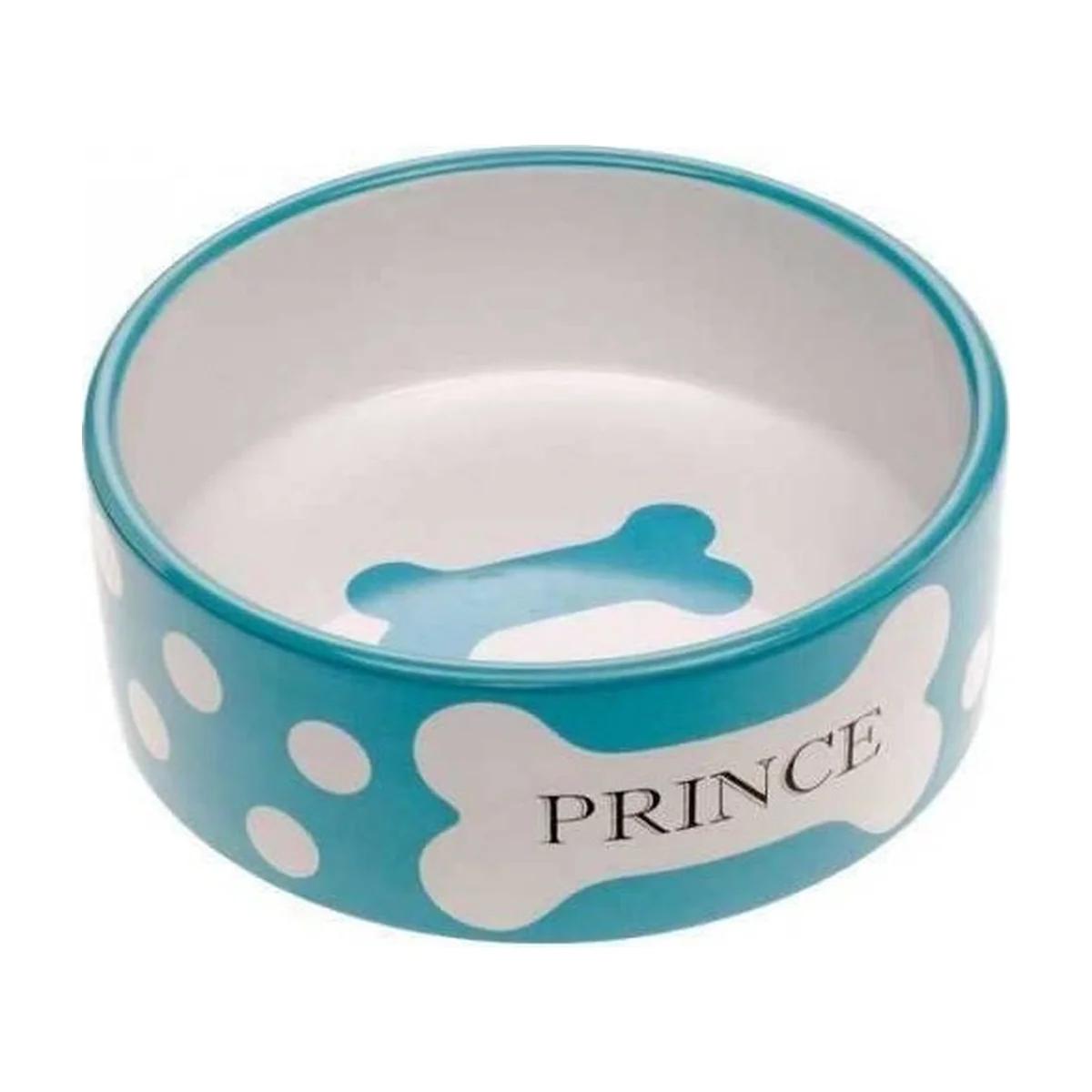 Ferplast Bol en céramique Thea moyen bleu 750 ml