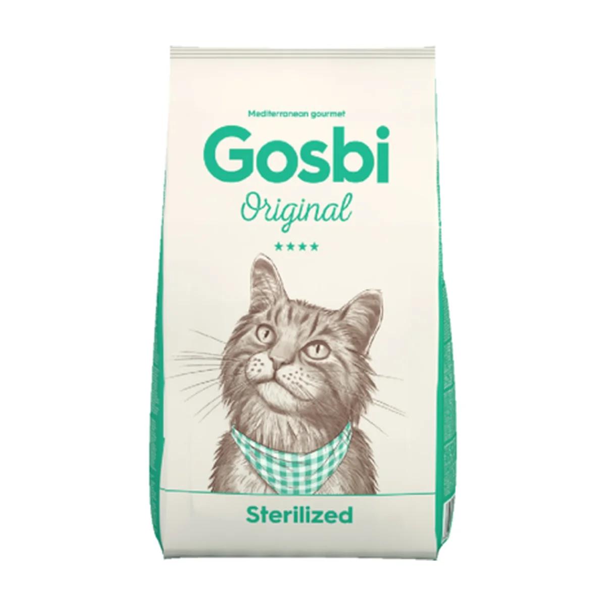 Gosbi Original Croquettes pour chat adulte stérilisé 3 kg, Gosbi à Casablanca