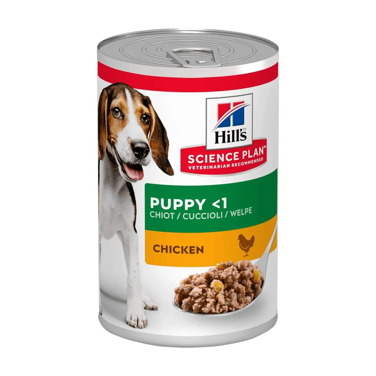 Hill's Science Plan Aliment Humide Chien Puppy au Poulet 370 g