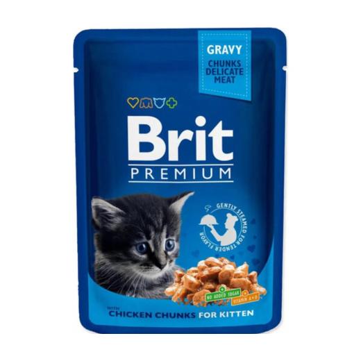 Brit Premium chaton morceaux de poulet en sauce 100 g, Brit à Casablanca