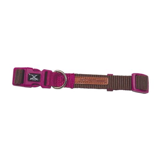 Collier double premium X-TRM brun et cardinal T4 48-66 cm x 2,5 cm, TRM à Casablanca