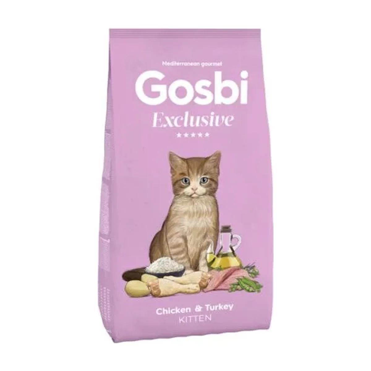 Gosbi Croquettes Exclusive Poulet et Dinde Pour Chaton 400 g, Gosbi à Casablanca