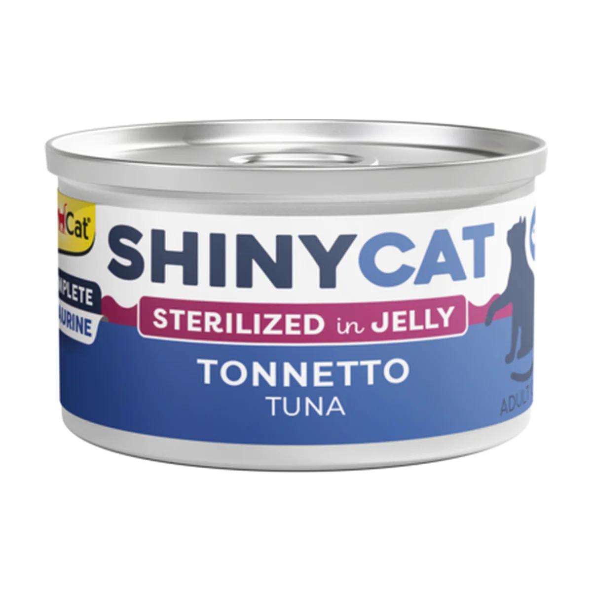 Gimcat ShinyCat Sterilized Pâtée pour chat stérilisé au thon 70 g, Gimcat à Casablanca