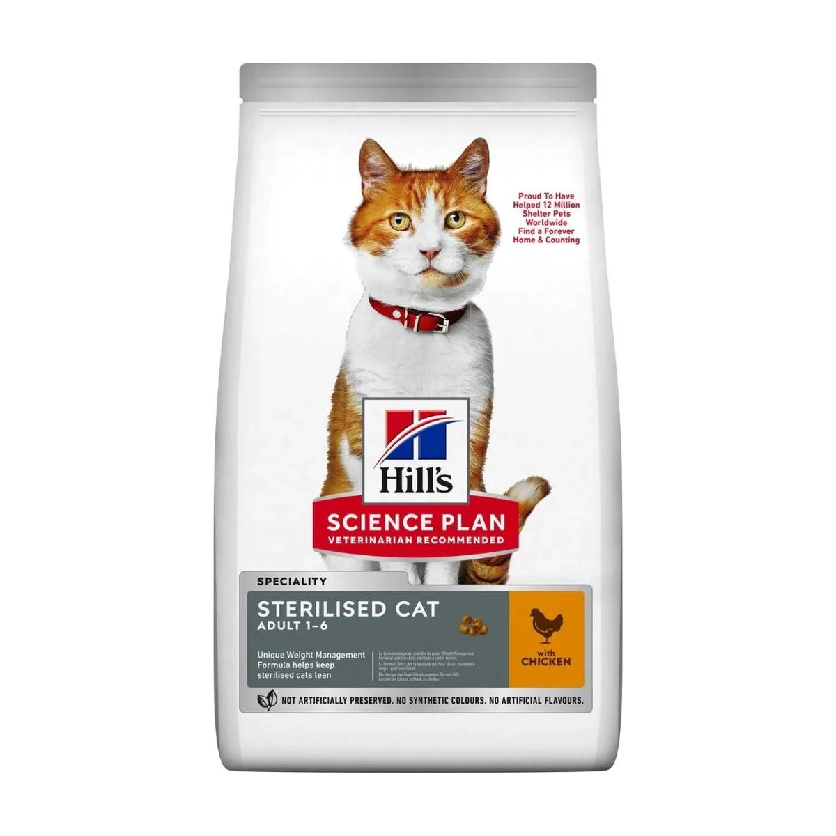 Hill's Science Plan pour Chat Adulte Stérilisé Poulet 10 kg