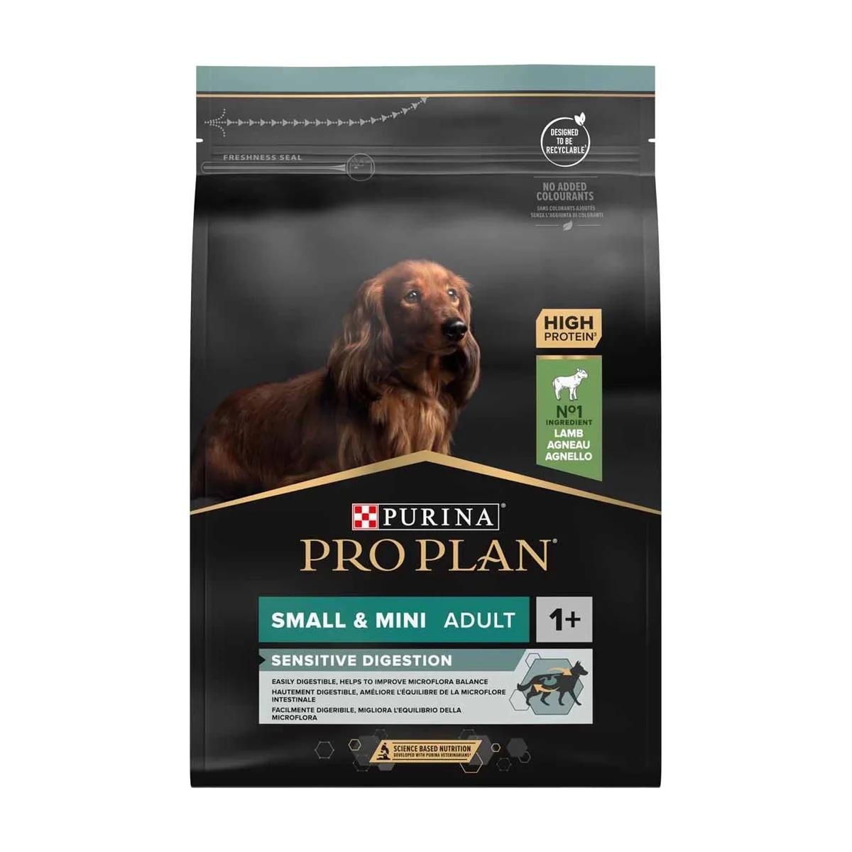 Pro Plan Small & Mini Adult Sensitive Digestion croquettes pour chien 3 kg