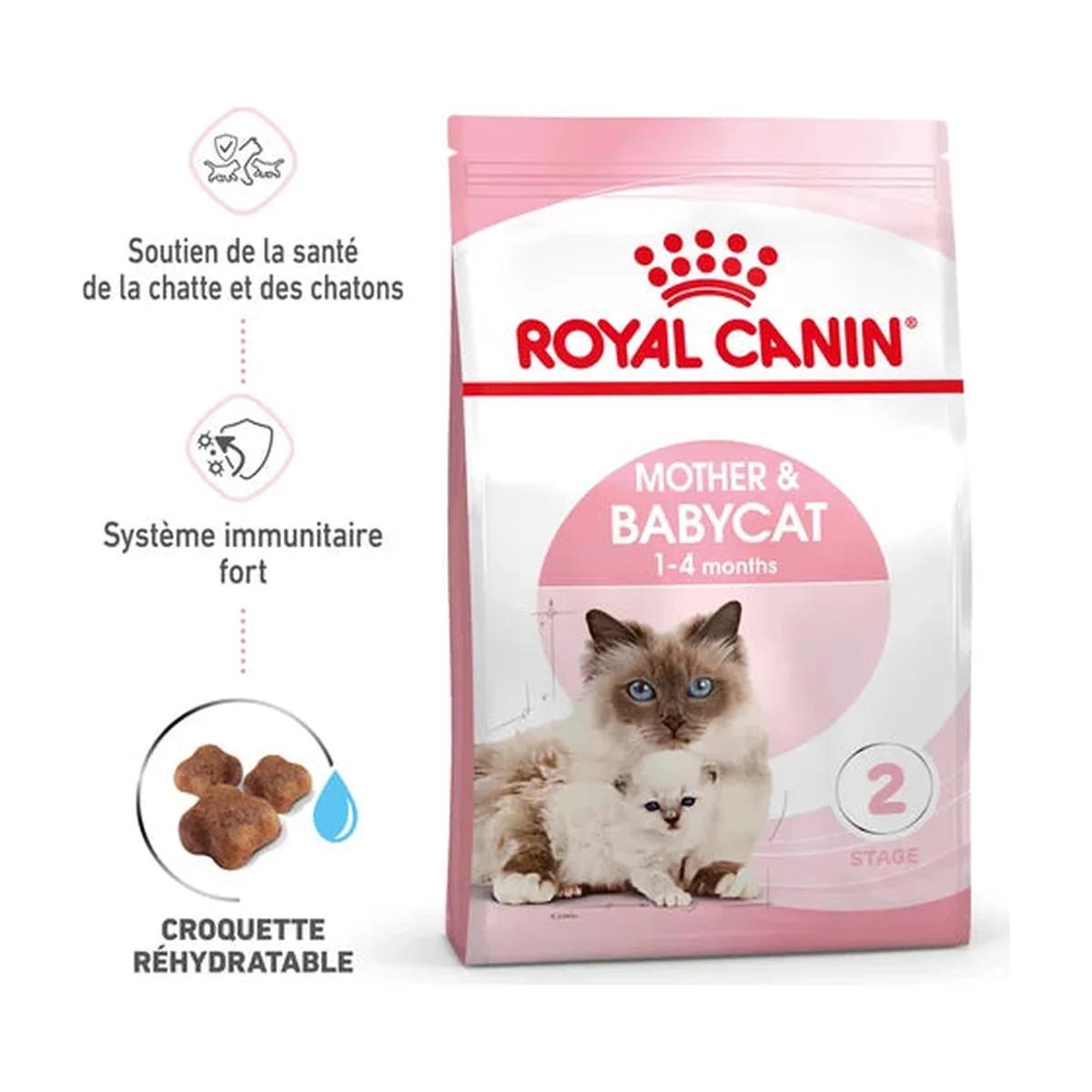 Royal Canin Mother & Babycat croquettes pour chatte et chaton 2 kg