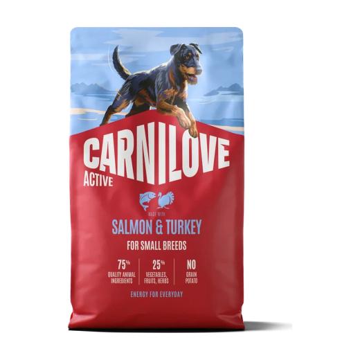 Carnilove Active croquettes pour chien adulte de petite race au saumon et à la dinde 4 kg, Carnilove à Casablanca