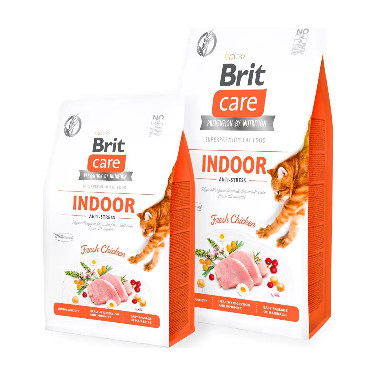 Brit Care Cat Grain-Free Indoor Anti-stress 2 kg