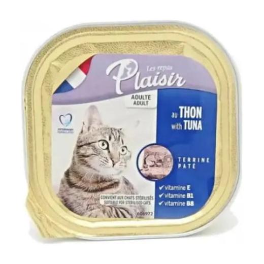 Barquettes Plaisir Chat Adult au Thon 100 g, Les Repas Plaisir à Casablanca