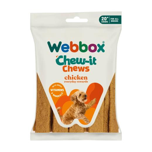 Webbox Meaty Chew-it Chews friandises à mâcher au poulet pour chien 200 g, Webbox à Casablanca