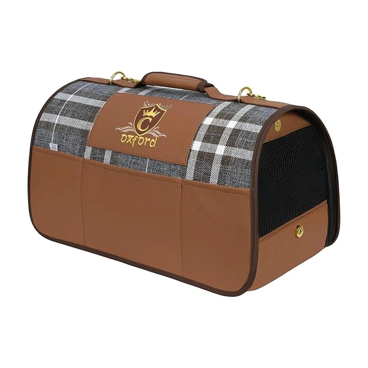 Cazo Sac de transport Oxford pour chien et chat 50 x 27 x 26 cm